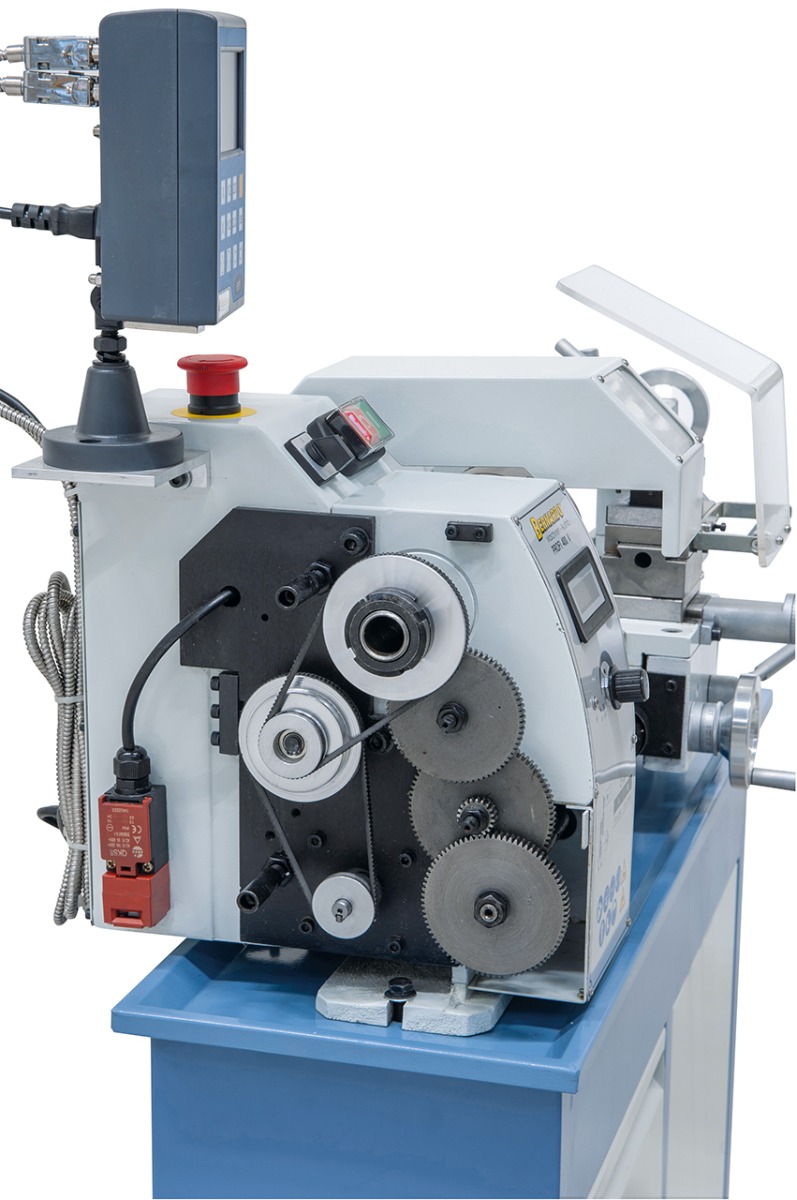 Tischdrehmaschine Profi 400 V / 230 V inkl. 2-Achs Digitalanzeige DT 40