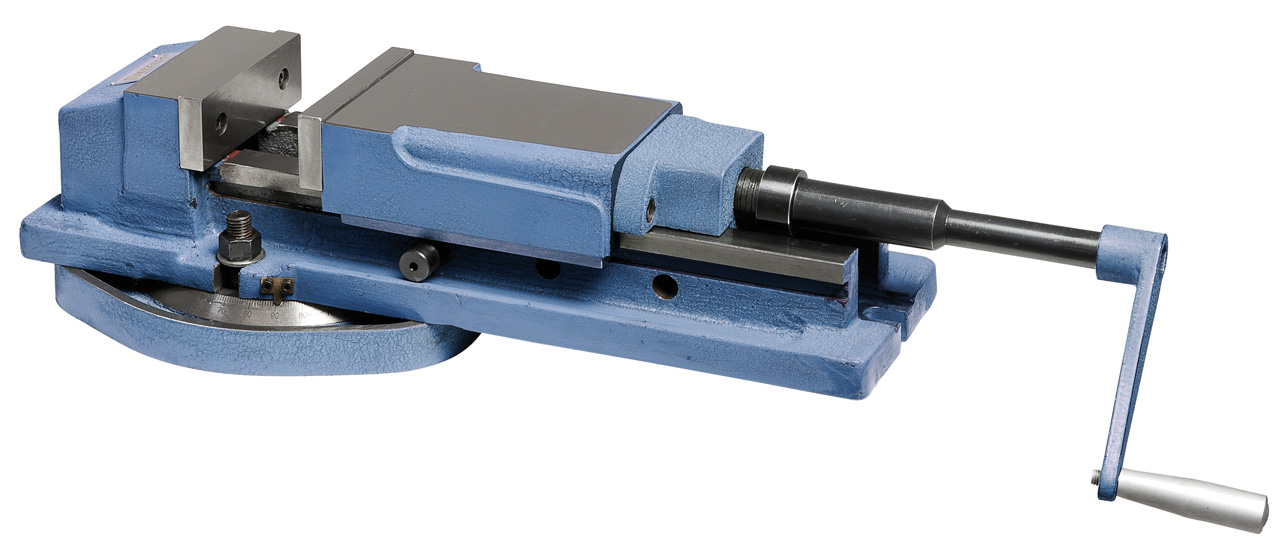 Hydraulischer Maschinenschraubstock VH 125 mit Drehteller