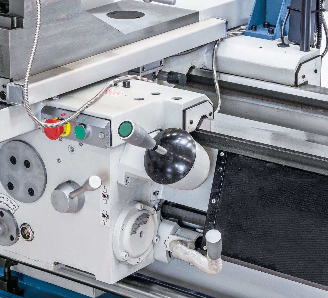 Produktionsdrehmaschine Goliath 800 x 1500 inkl. 3-Achs-Digitalanzeige *