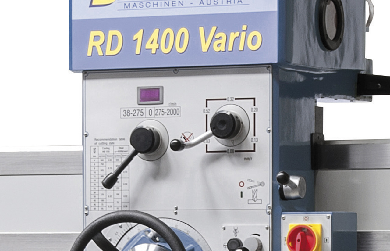Radialbohrmaschine RD 1400 x 50 Vario *
