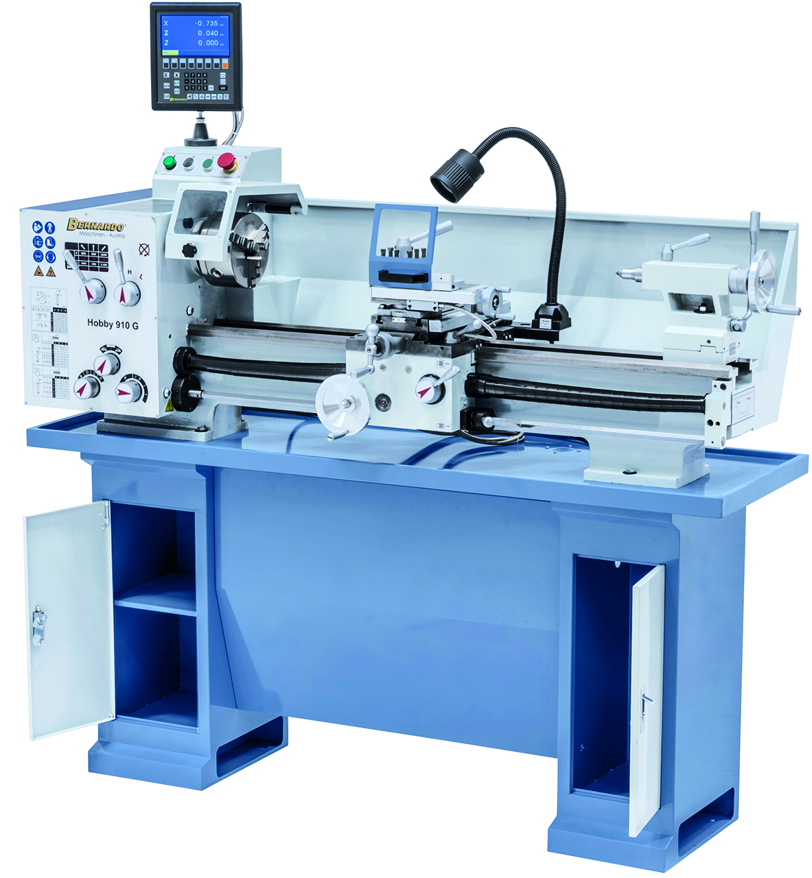 Drehmaschine Hobby 910 G / 400 V inkl. 3-Achs-Digitalanzeige ES-12 V