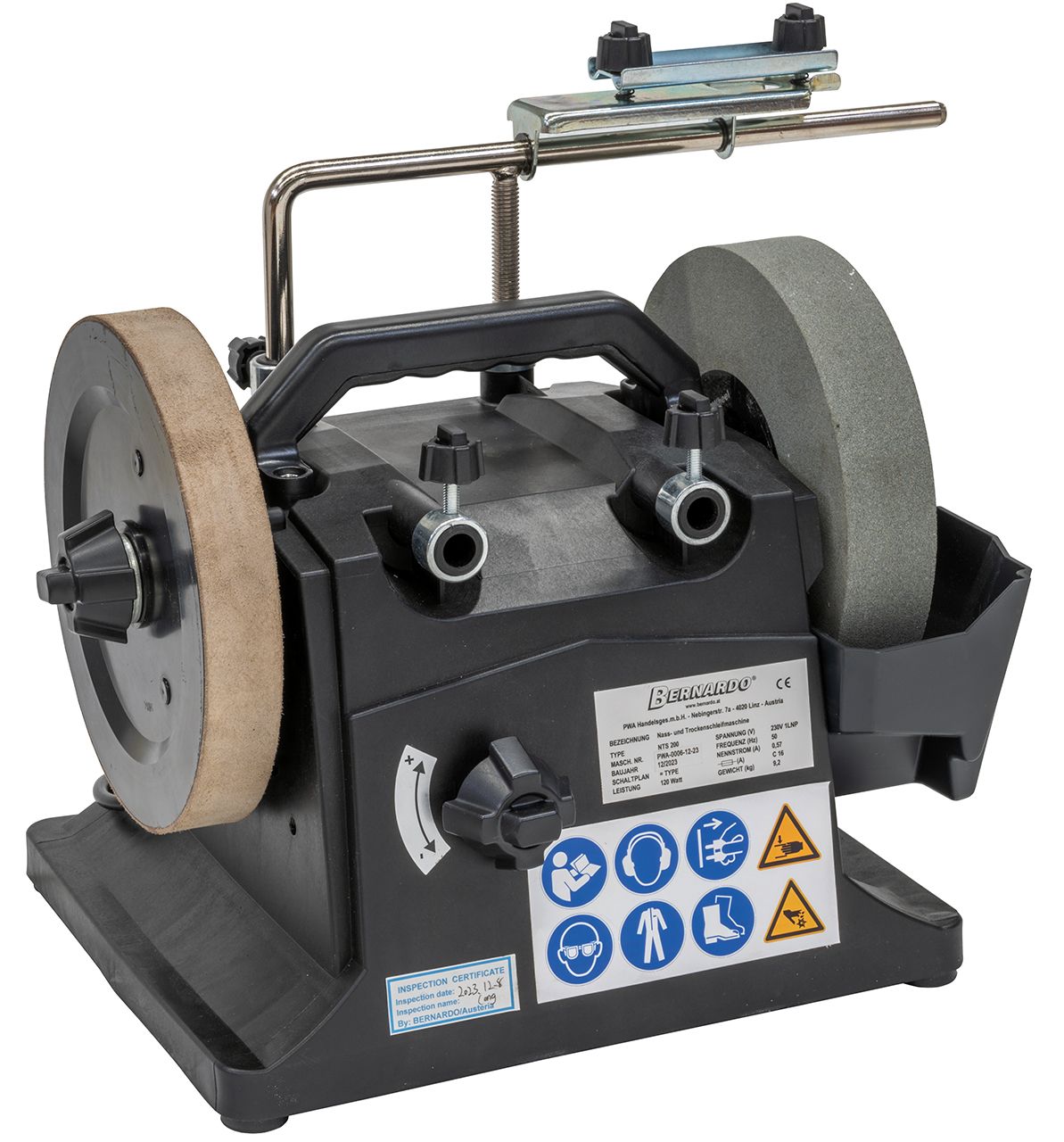 Nass- und Trockenschleifmaschine NTS 200