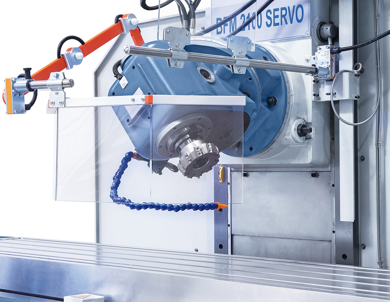 Bettfräsmaschine BFM 2100 Servo inkl. 3-Achs-Digitalanzeige ES-12 H **