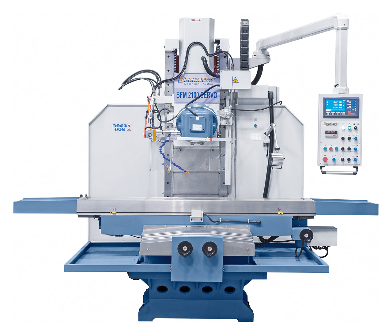 Bettfräsmaschine BFM 2100 Servo inkl. 3-Achs-Digitalanzeige ES-12 H **