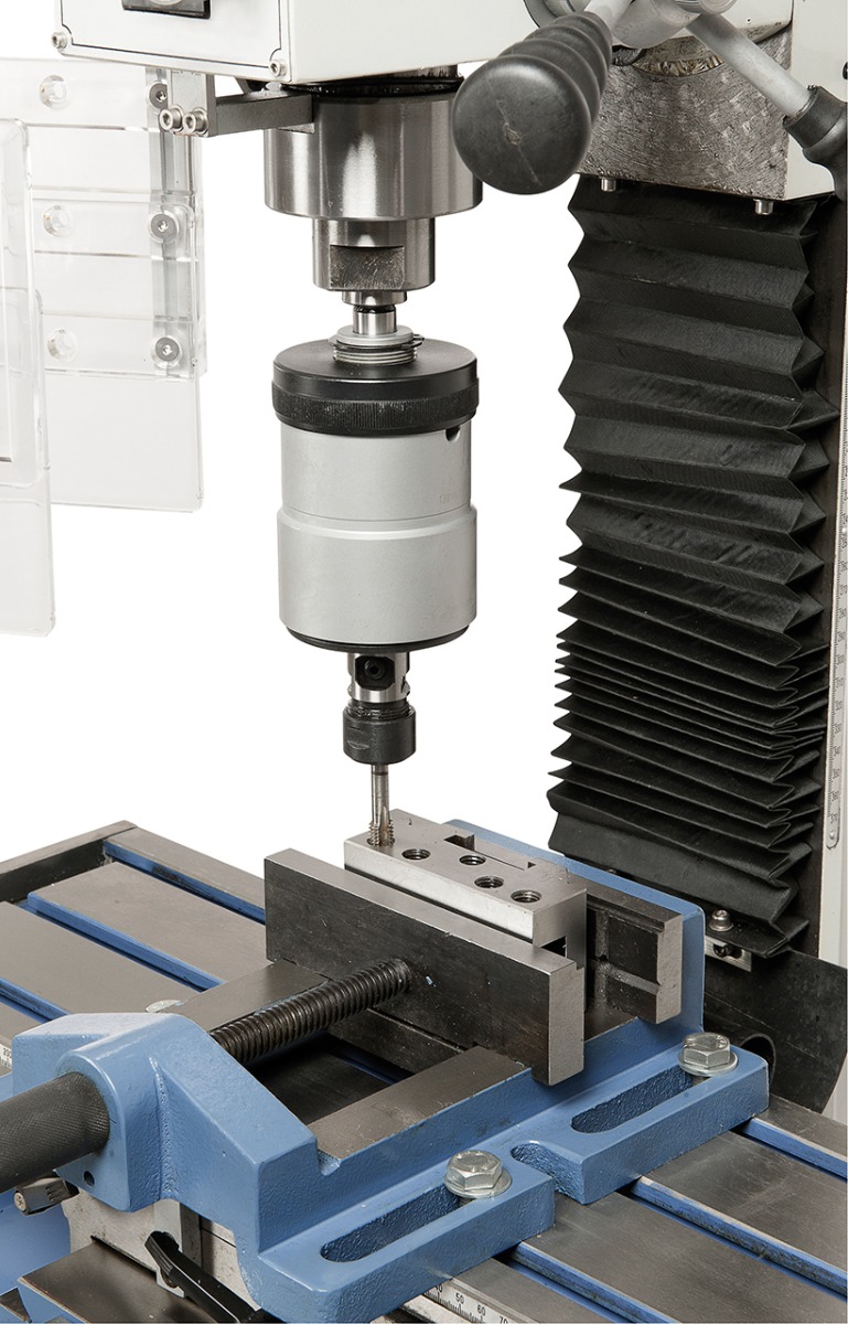 Bohr- und Fräsmaschine KF 25 L Vario inkl. 3-Achs Digitalanzeige DT 40