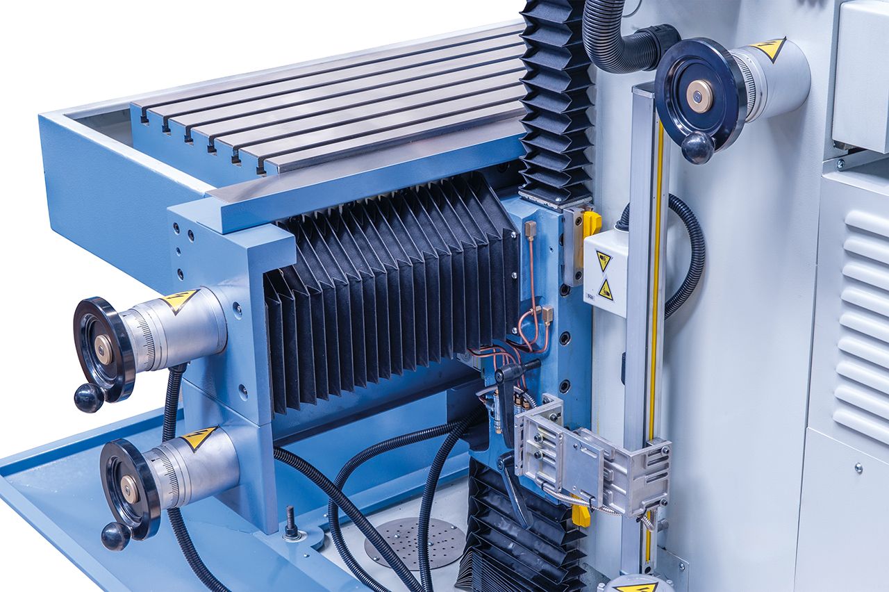 Universal-Werkzeugfräsmaschine WFM 800 Servo inkl. 3-Achs-Digitalanzeige ES-12 H **