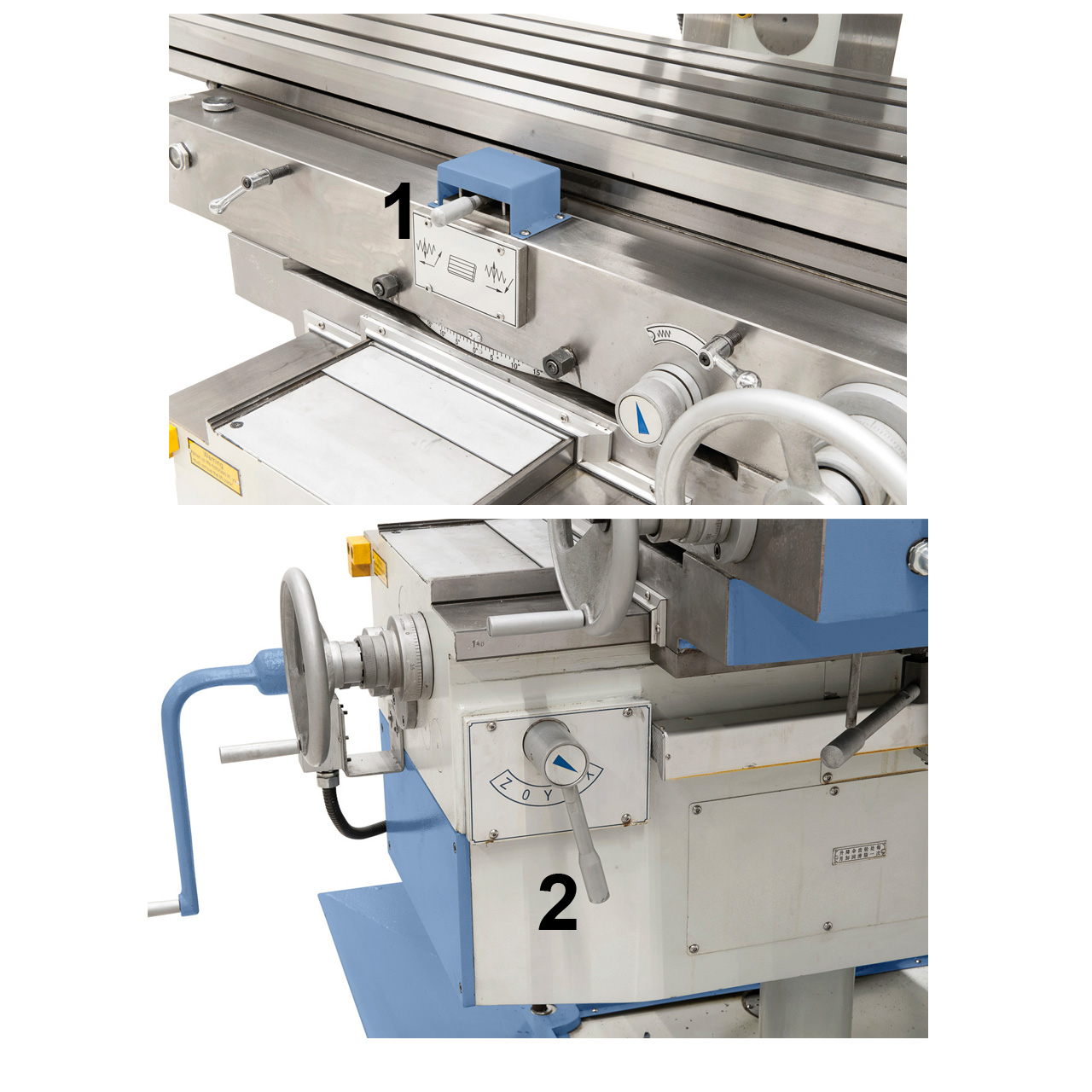 Universalfräsmaschine UWF 150 V Servo inkl. 3-Achs-Digitalanzeige ES-12 H *