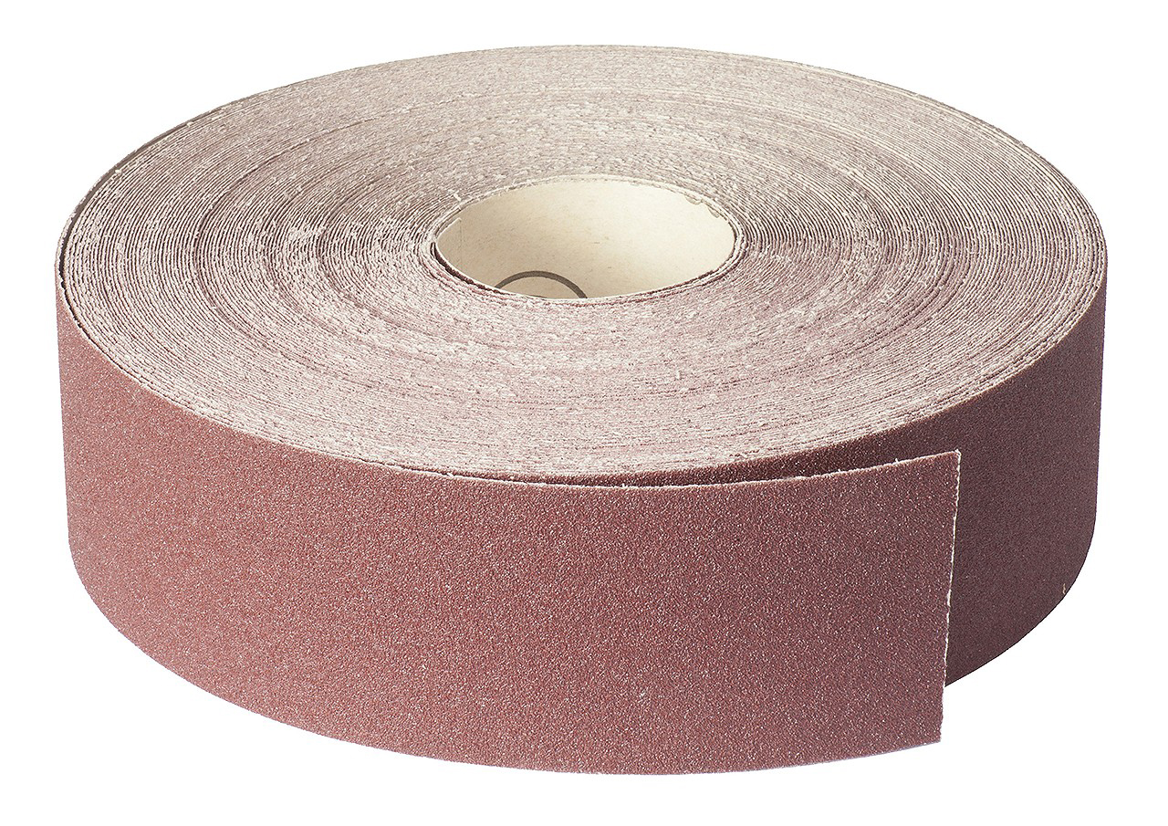 Gewebe-Schleifbandrolle 75 mm x 50 m - K 100