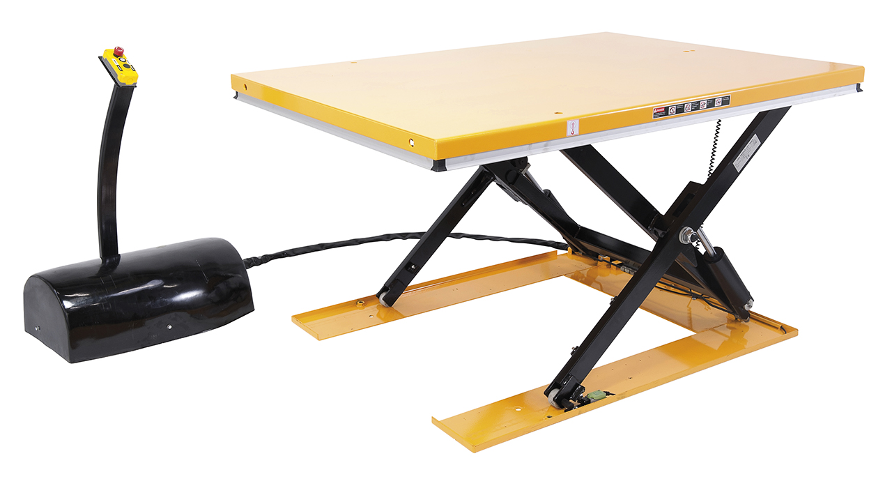 Flach-Scherenhubtisch mit geschlossener Plattform FSHT 1502 G *