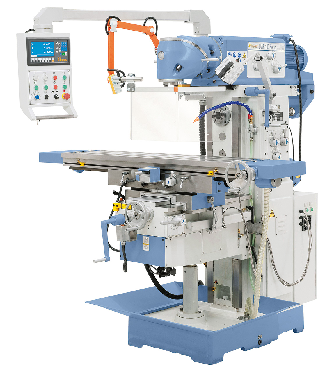 Universalfräsmaschine UWF 130 Servo inkl. 3-Achs-Digitalanzeige ES-12 H *