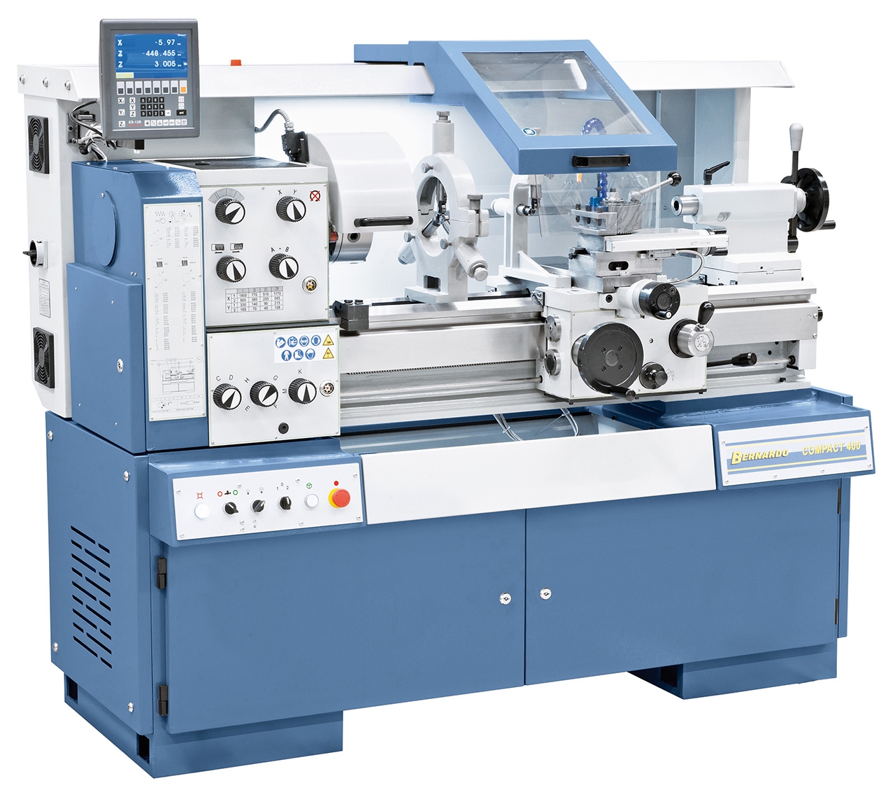 Universaldrehmaschine Compact 400 inkl. 3-Achs-Digitalanzeige ES-12 V