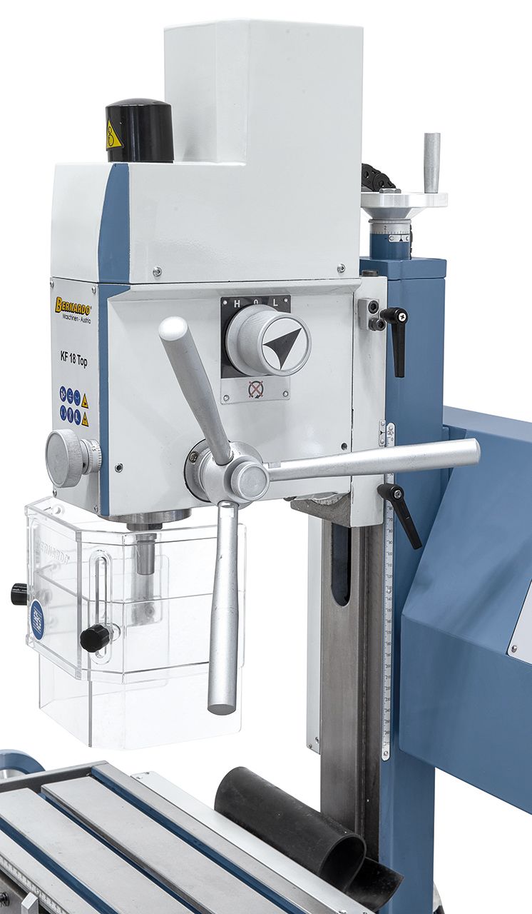 Bohr- und Fräsmaschine KF 18 Top inkl. 3-Achs Digitalanzeige DT 40
