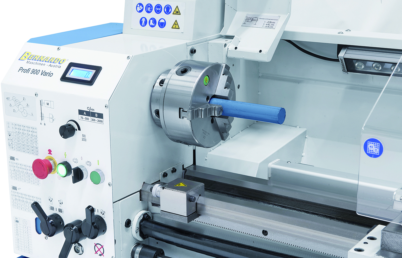 Leit- und Zugspindeldrehmaschine Profi 900 Vario / 230 V