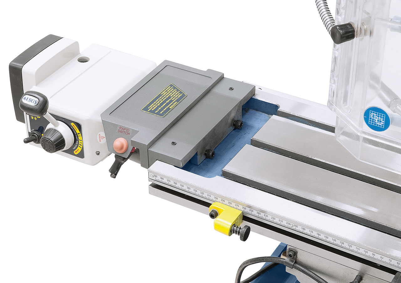 Bohr- und Fräsmaschine FM 45 HS inkl. 3-Achs-Digitalanzeige ES-12 V