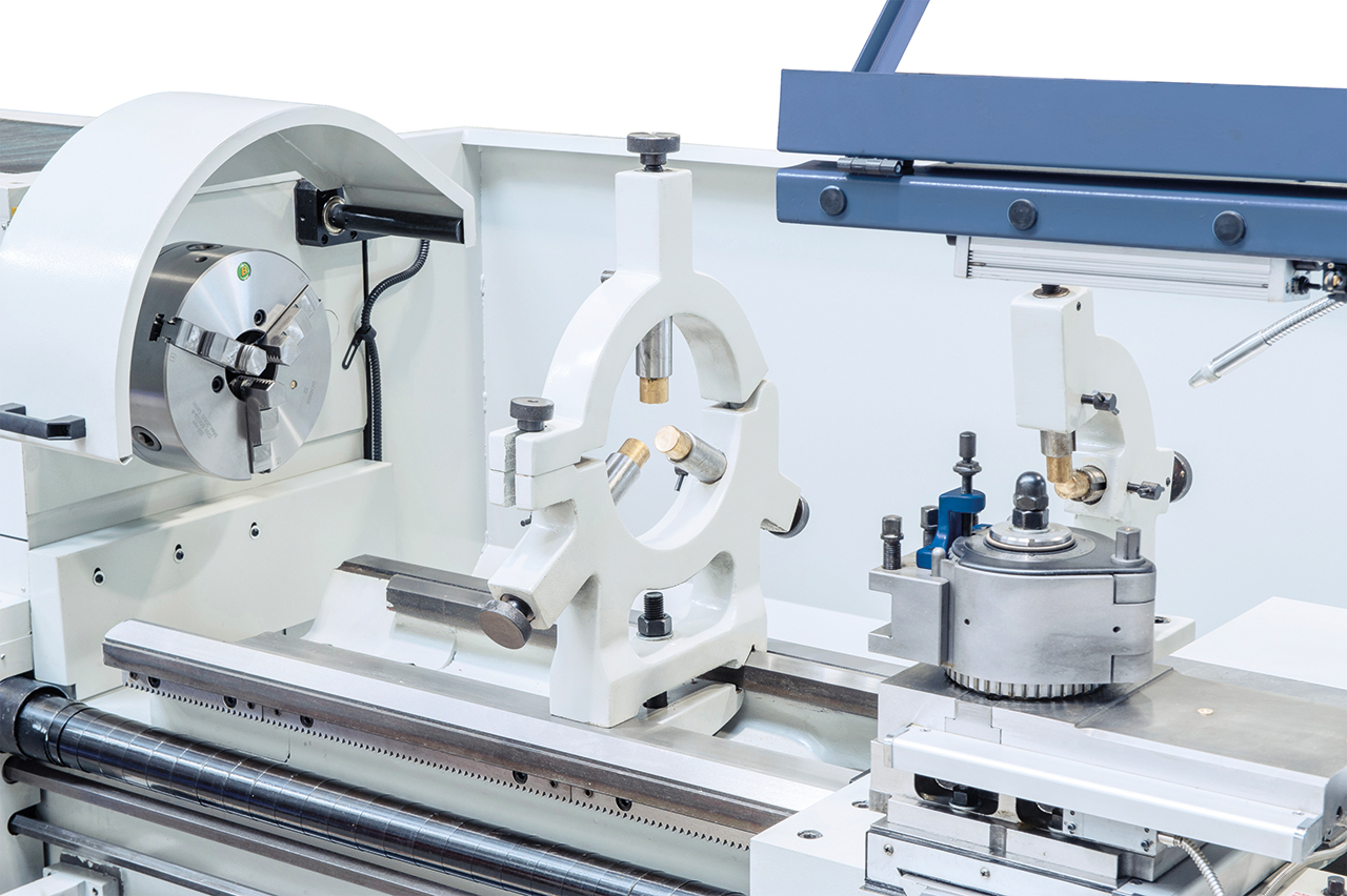 Produktionsdrehmaschine Goliath 500 x 2000 inkl. 3-Achs-Digitalanzeige *