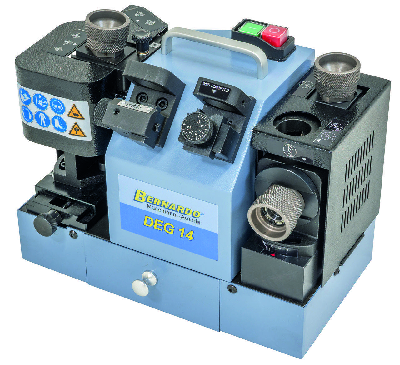 Bohrer- und Schaftfräserschleifmaschine DEG 14