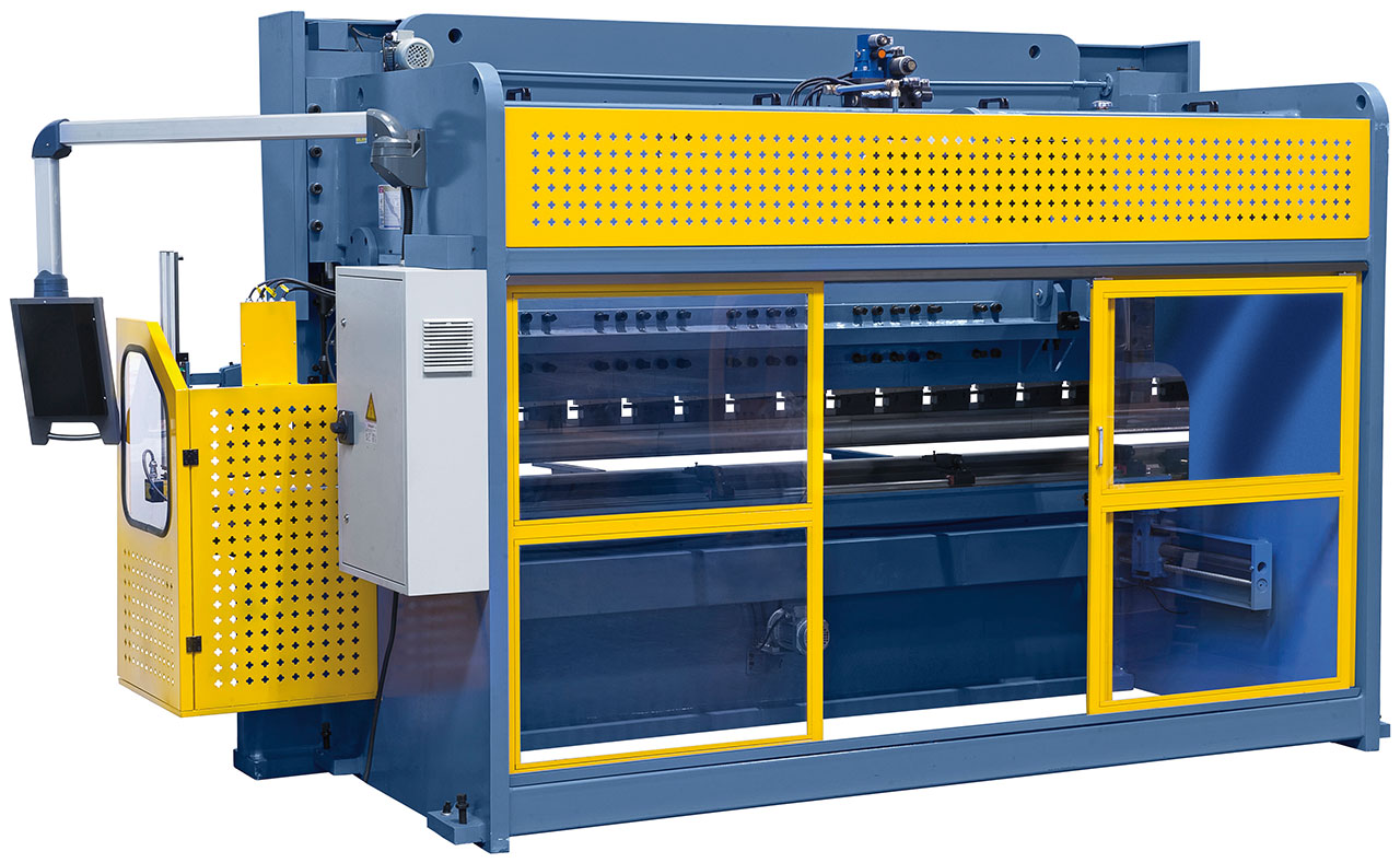 Hydraulische Abkantpresse AKPL 4000 x 125 mit manueller Bombiereinrichtung *