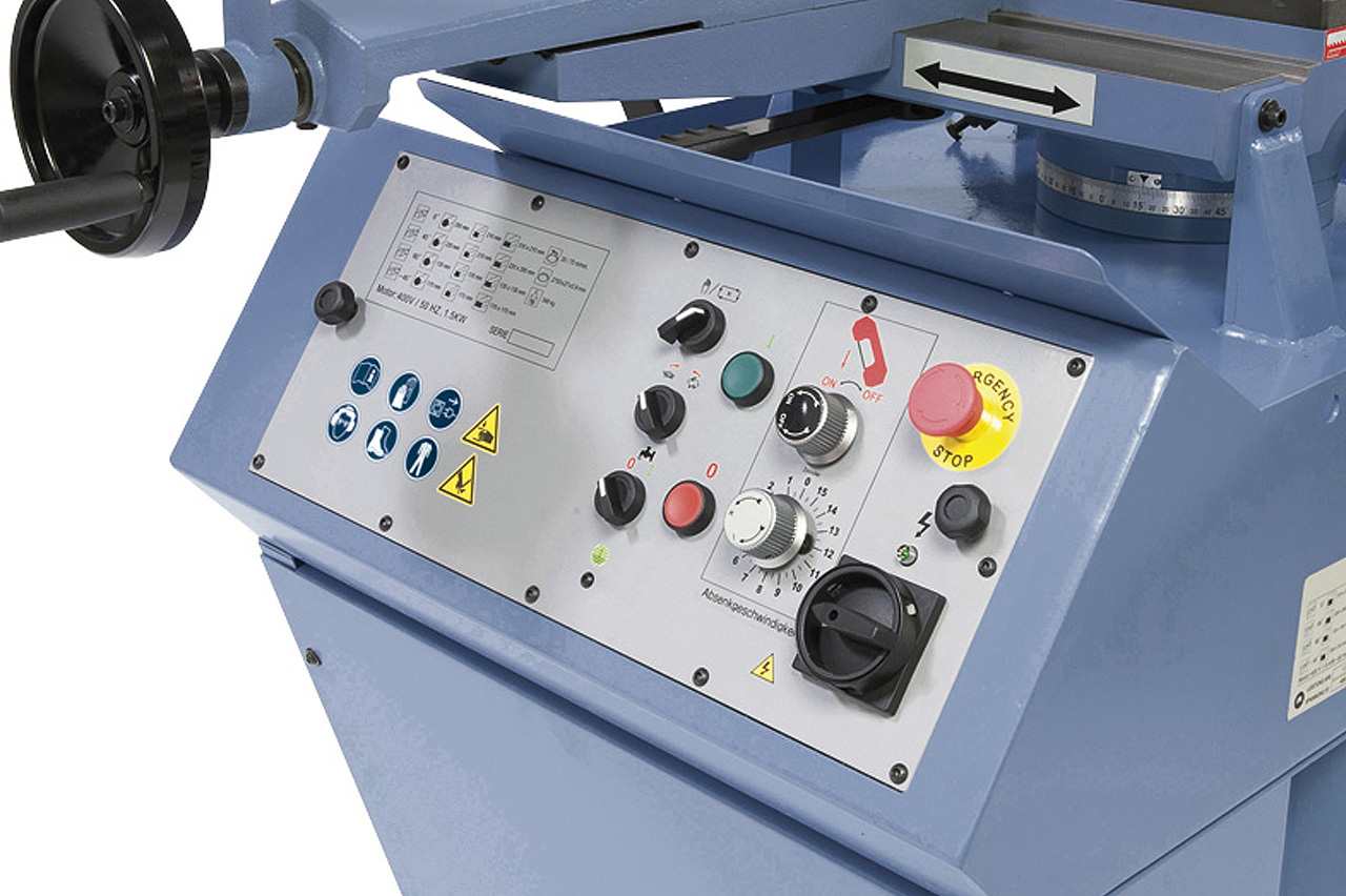 Doppelgehrungsbandsäge MBS 300 DG-V PRO / 400 V