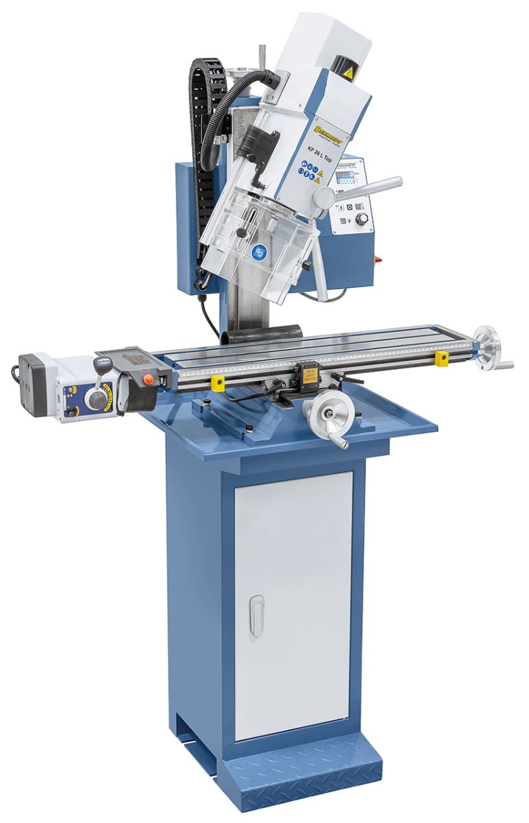 Bohr- und Fräsmaschine KF 26 L Top mit Vorschub