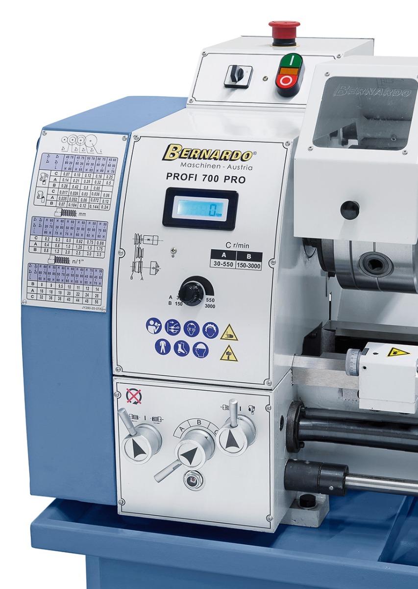Vario-Drehmaschine Profi 700 PRO / 230 V