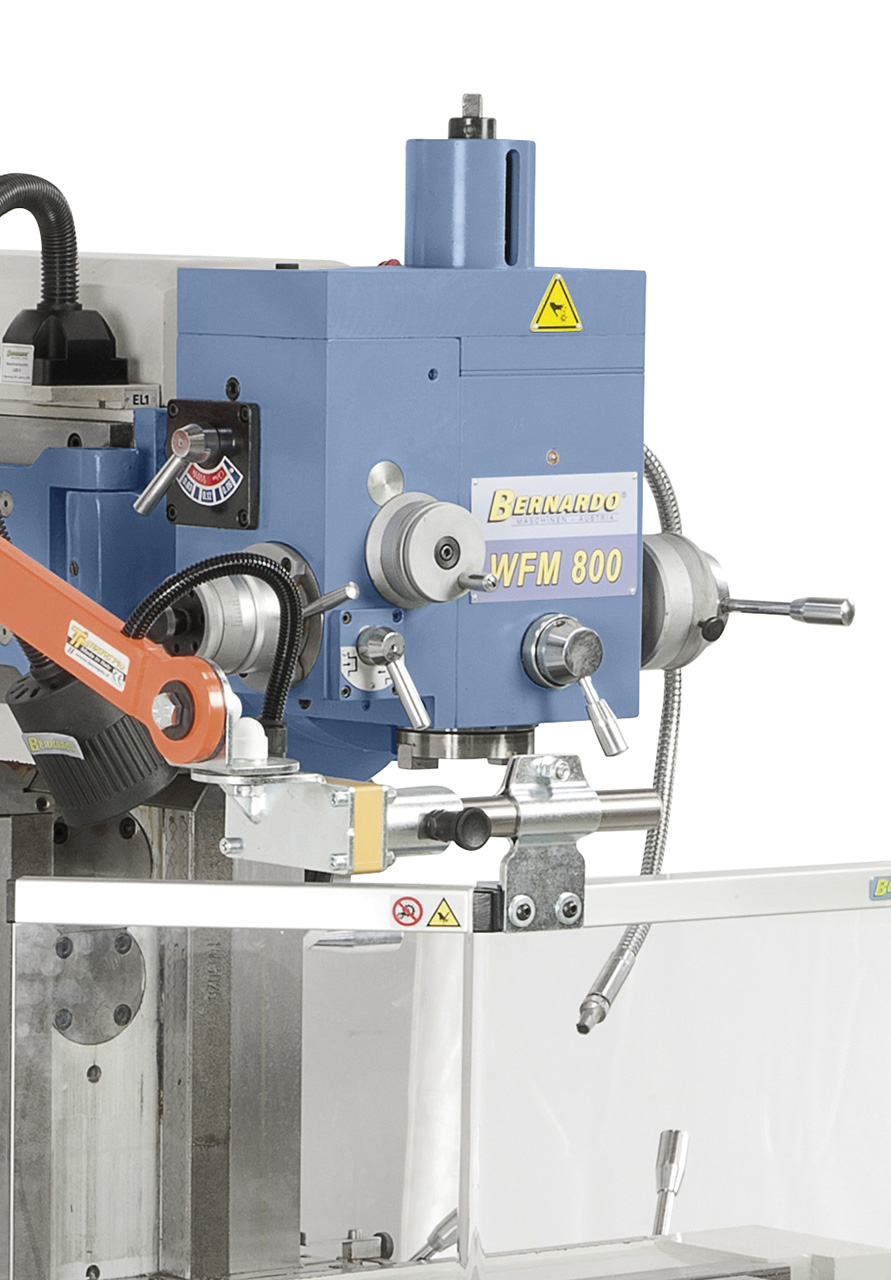 Werkzeugfräsmaschine WFM 800 inkl. 3-Achs-Digitalanzeige ES-12 H **