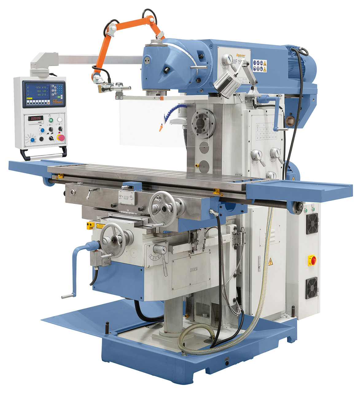 Universalfräsmaschine UWF 150 V Servo inkl. 3-Achs-Digitalanzeige ES-12 H *