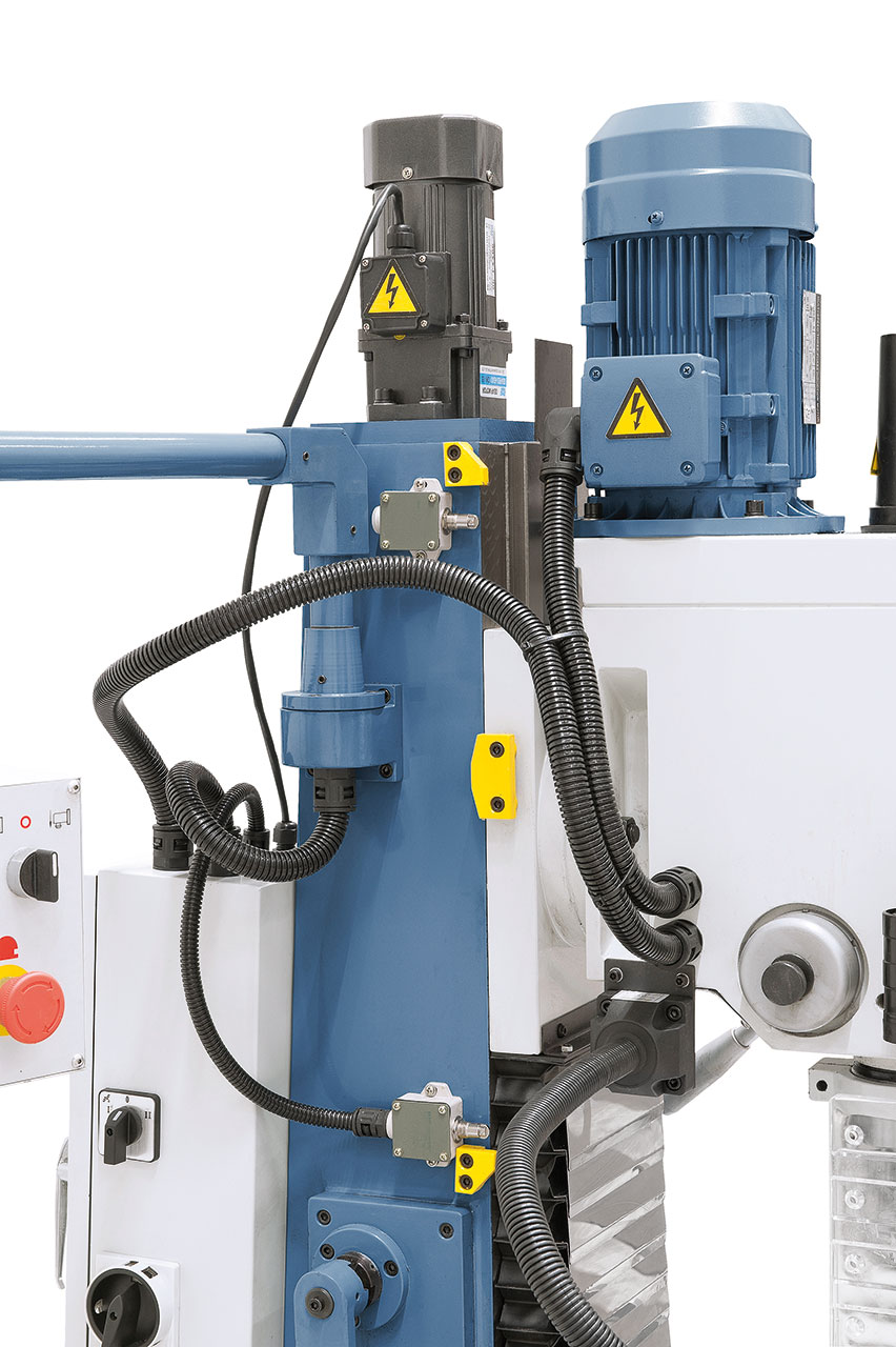 Bohr- und Fräsmaschine FM 50 HSV inkl. 3-Achs-Digitalanzeige ES-12 V