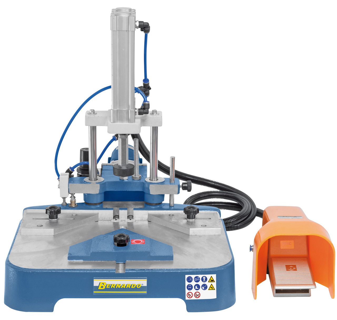 Pneumatische Doppel-Keilnutfräsmaschine KNF 2 P