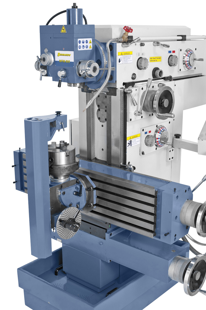 Werkzeugfräsmaschine WFM 800 inkl. 3-Achs-Digitalanzeige ES-12 H **
