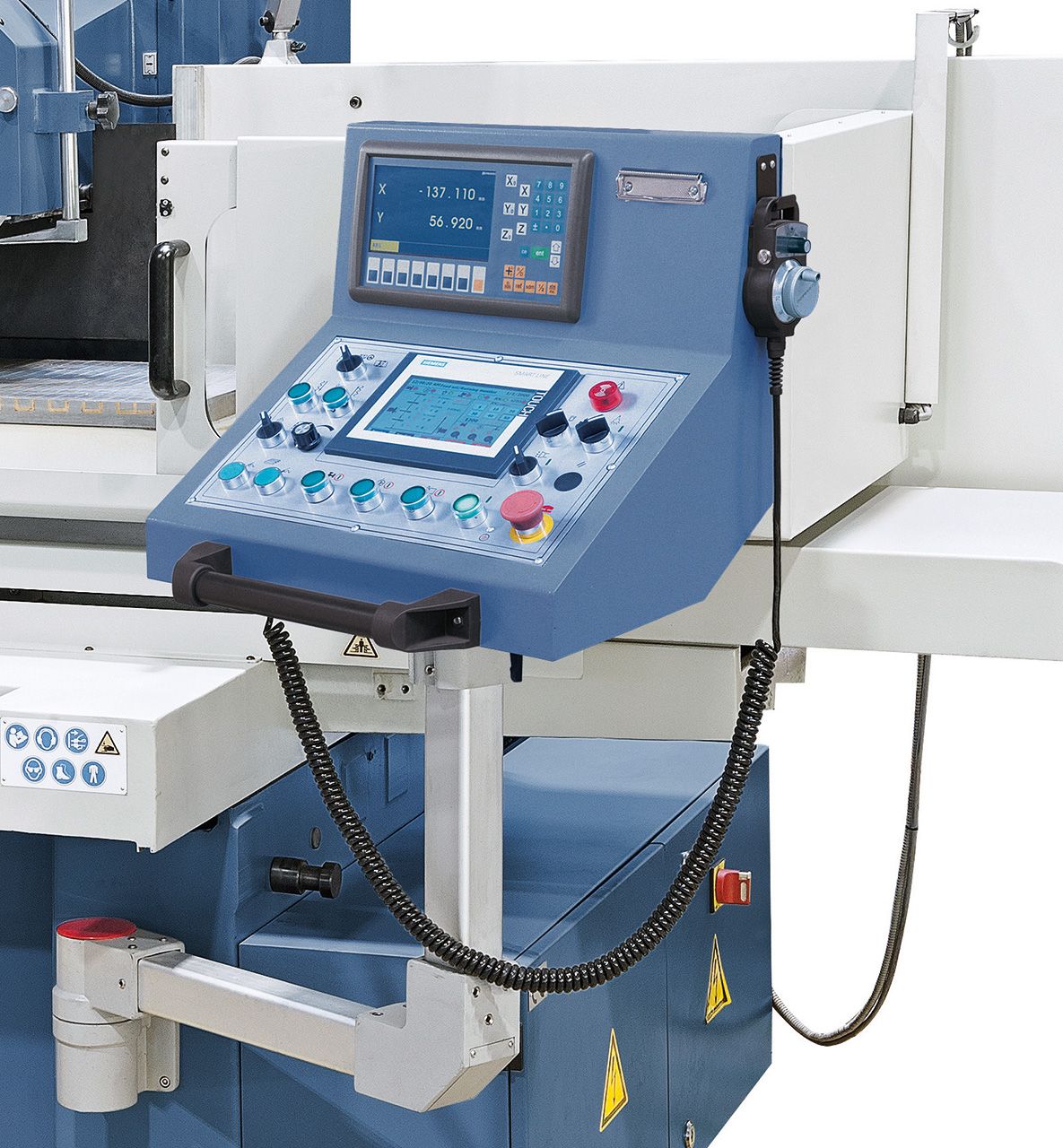 Flachschleifmaschine BSG 40100 PLC mit 2-Achsen-Digitalanzeige ES-12 H **