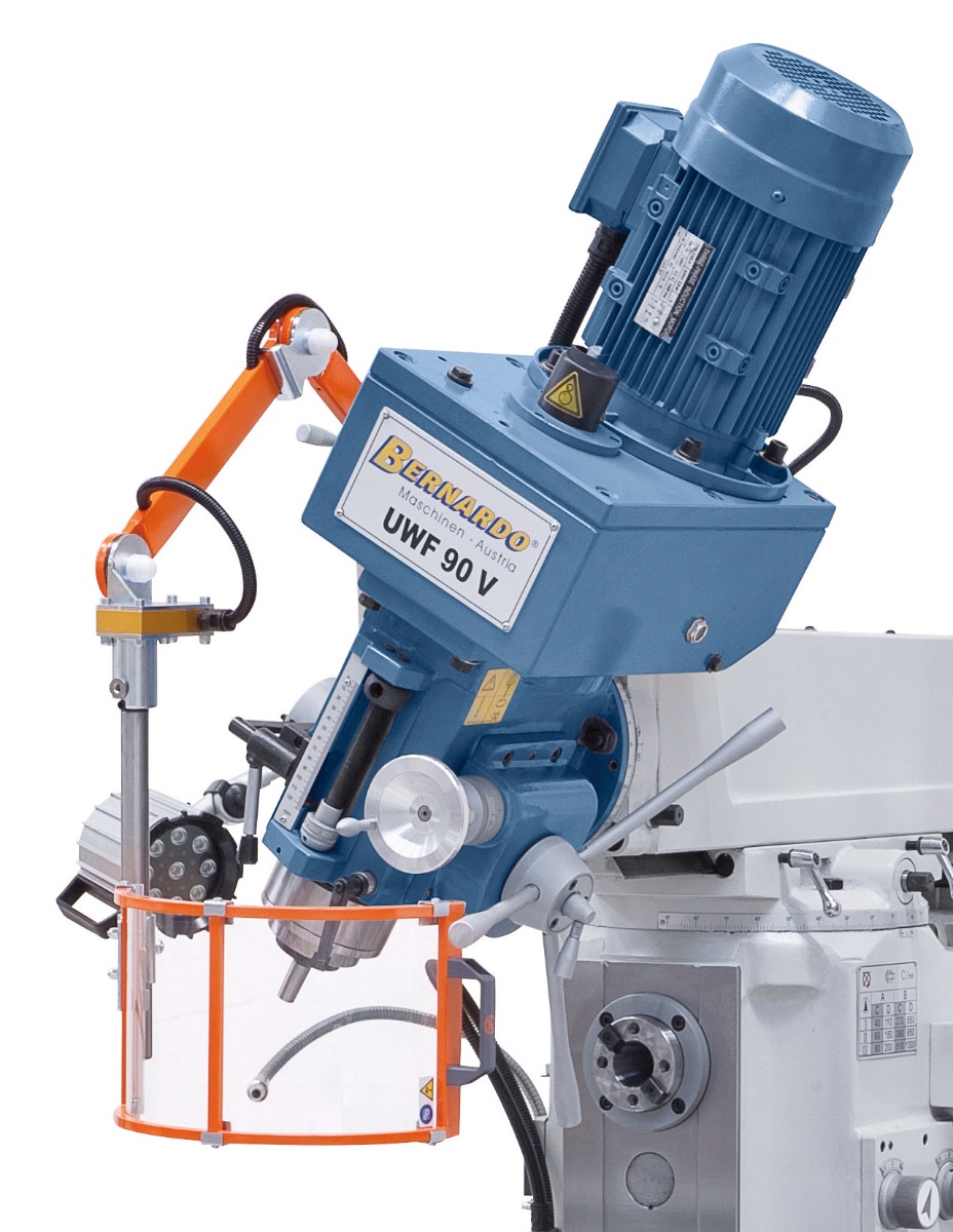 Universalfräsmaschine UWF 90 V inkl. 3-Achs-Digitalanzeige ES-12 H *