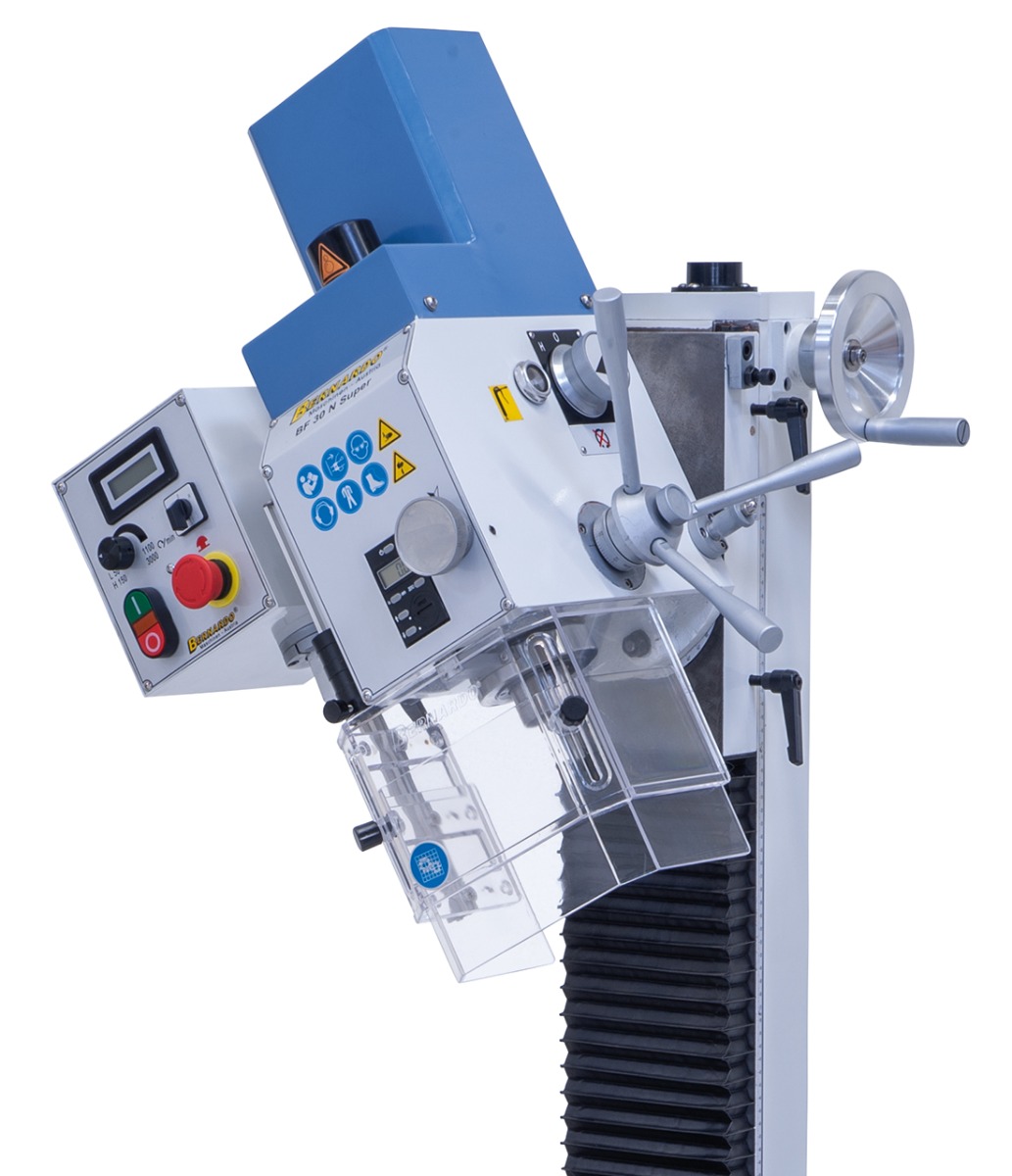 Bohr- und Fräsmaschine BF 30 N Super mit Vorschub AL 350 D