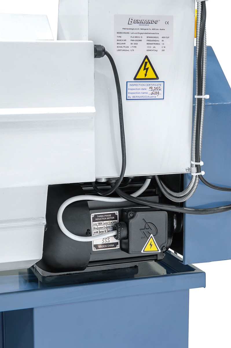 Leit- und Zugspindeldrehmaschine Profi 650 G / 230 V inkl. 2-Achs-Digitalanzeige ES-12 V