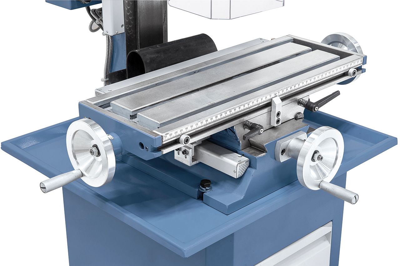 Bohr- und Fräsmaschine KF 18 Top inkl. 3-Achs Digitalanzeige DT 40