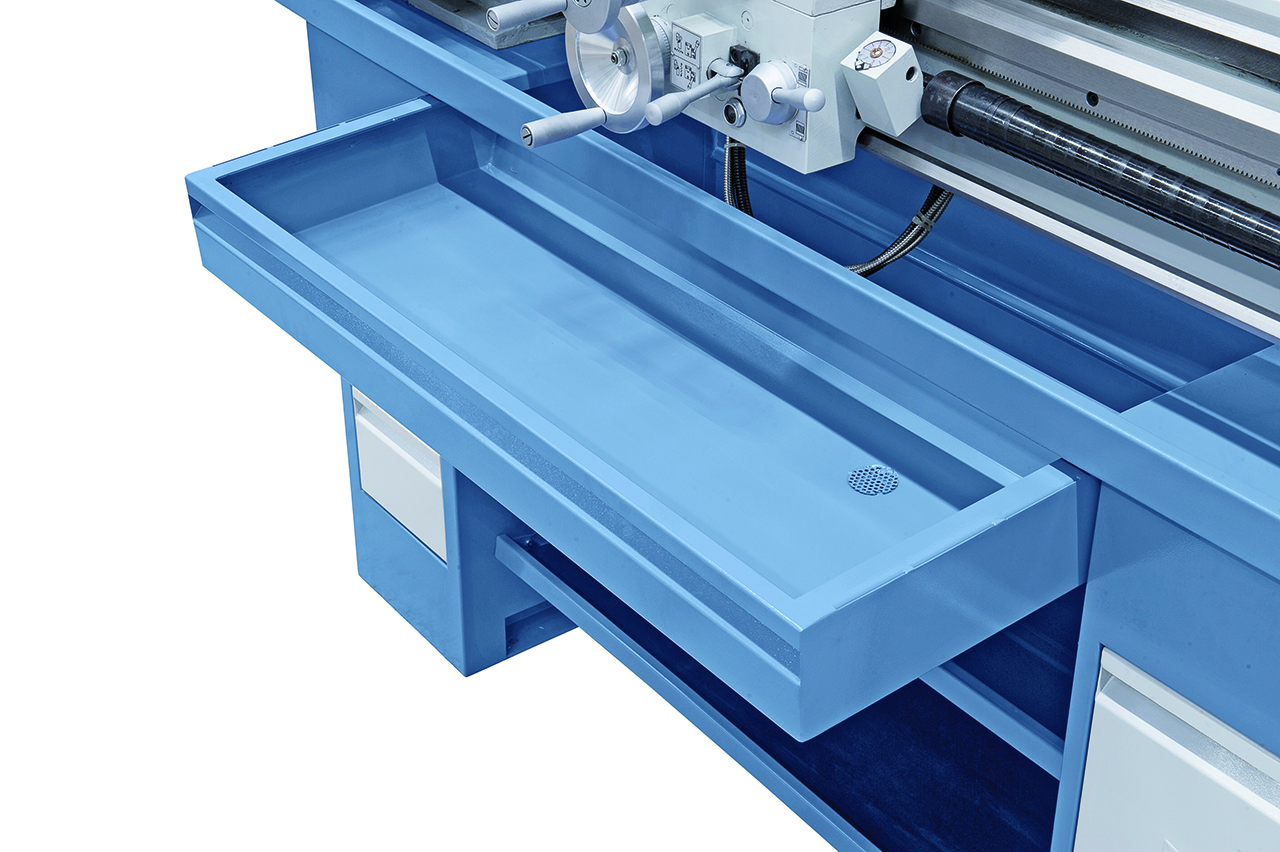 Leit- und Zugspindeldrehmaschine Profi 900 Vario / 230 V inkl. 2-Achs-Digitalanzeige ES-12 V