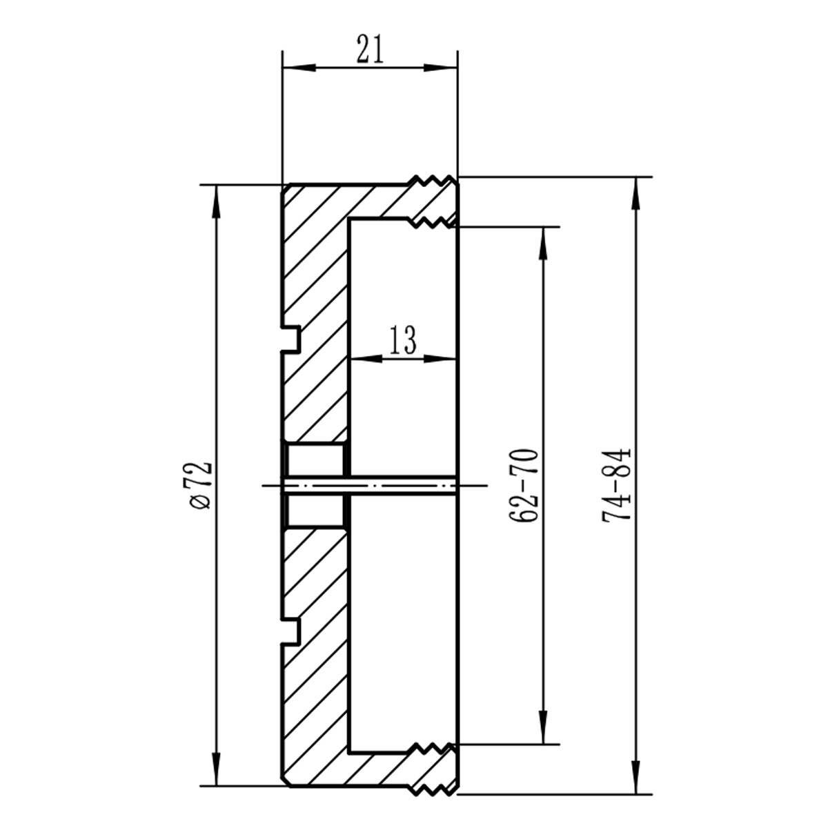 Spannfutter-Set Premium M 70