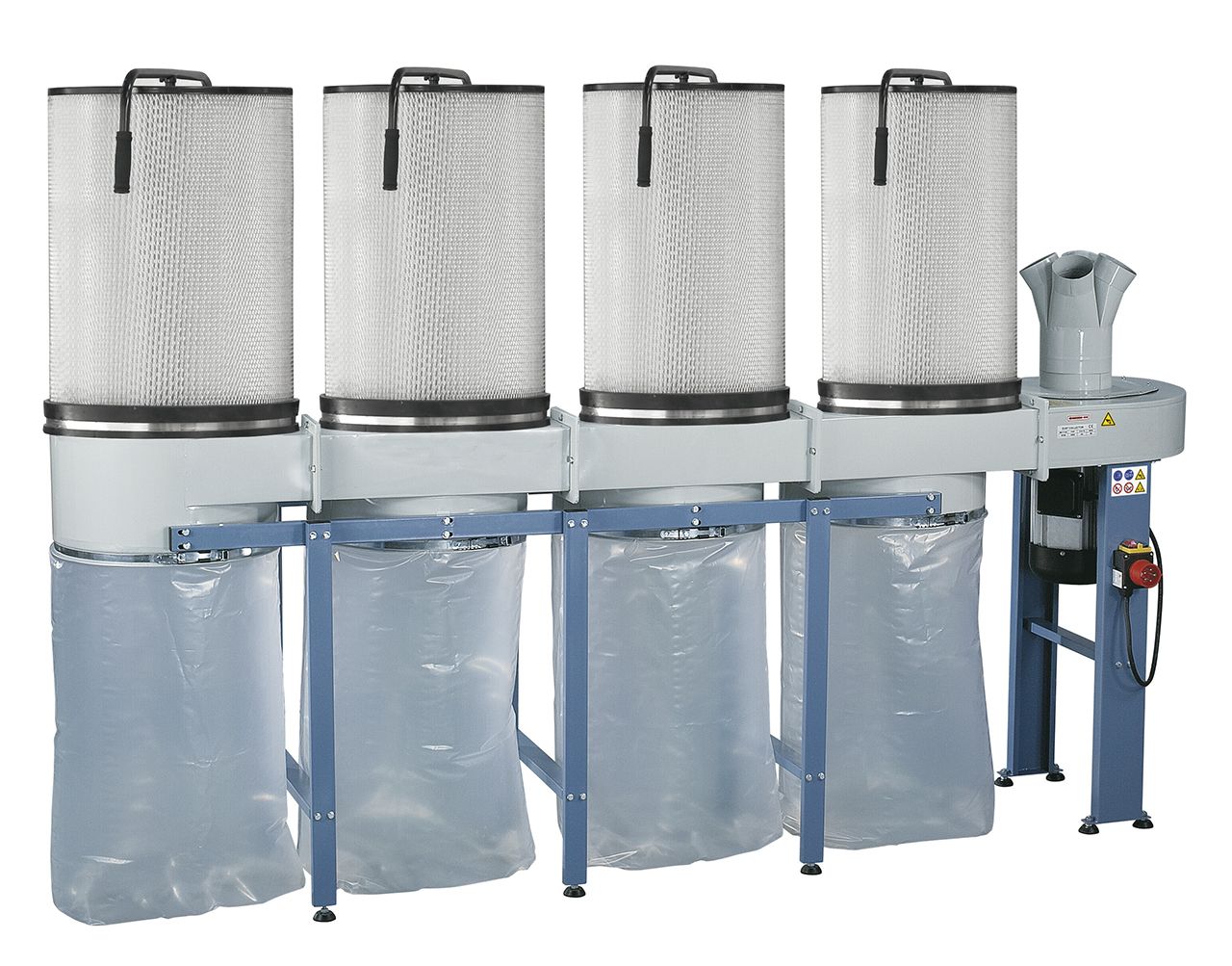 Absauganlage mit Feinstaubfilterpatrone DC 750 CF / 400 V