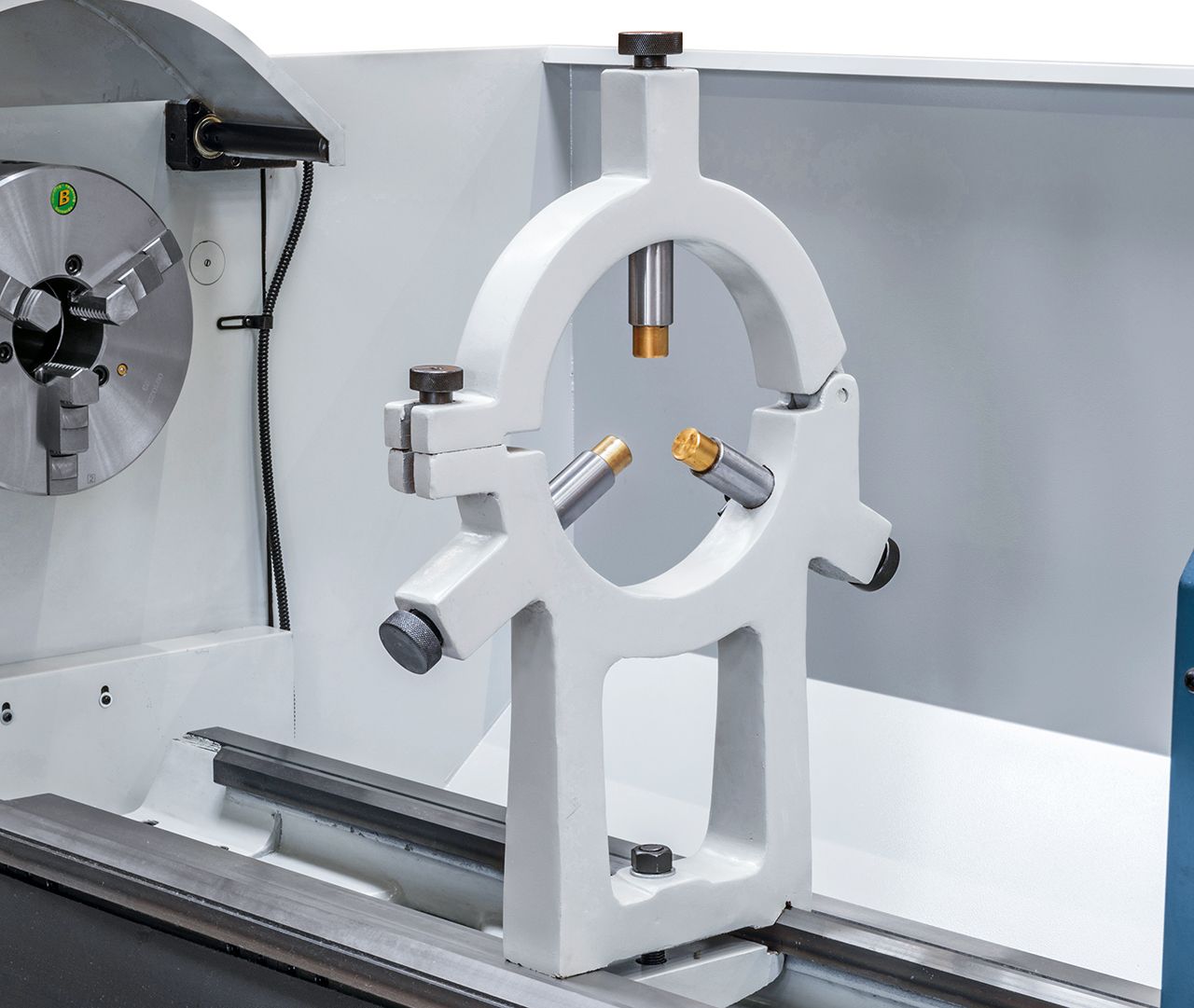 Produktionsdrehmaschine Goliath 800 x 2000 inkl. 3-Achs-Digitalanzeige *