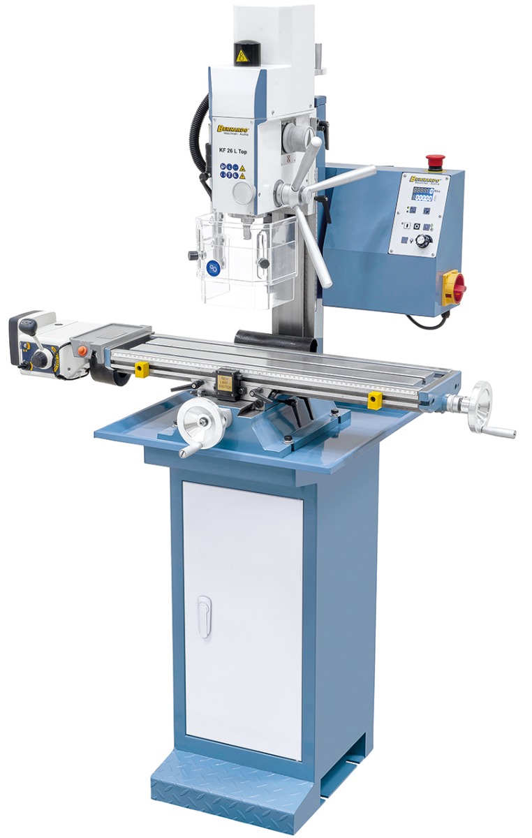 Bohr- und Fräsmaschine KF 26 L Top mit Vorschub