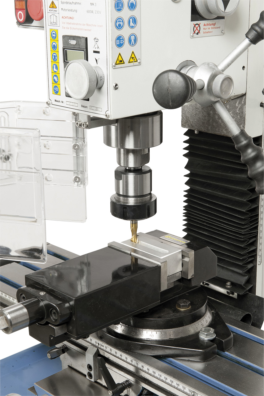Bohr- und Fräsmaschine KF 25 D Vario