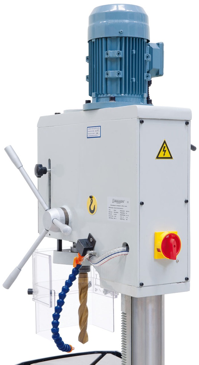 Getriebe-Tischbohrmaschine GB 28 T mit Kühlmitteleinrichtung