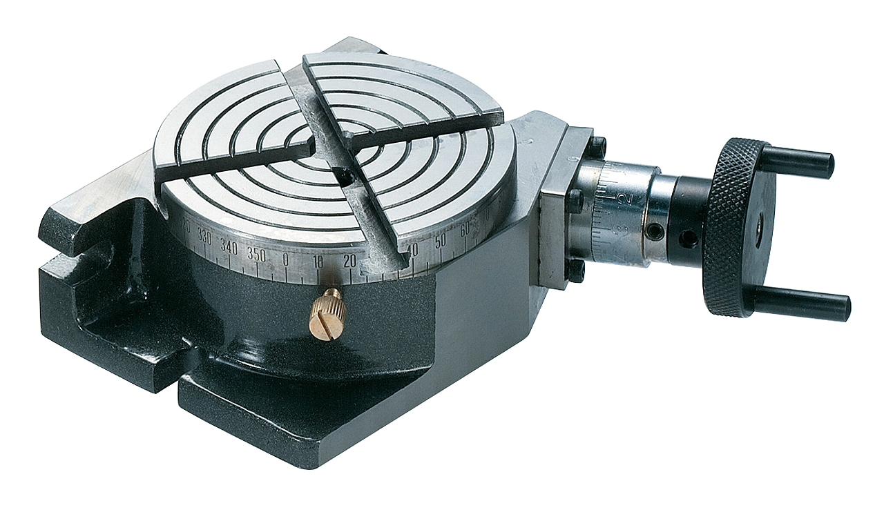 Horizontal- u. Vertikalrundtisch 100 mm RT 4 L - 100 mm
