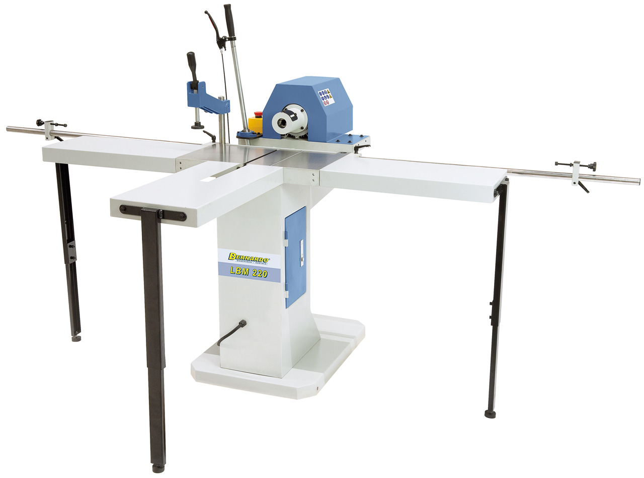 Langlochbohrmaschine LBM 220 / 400 V inkl. Tischverbreiterungen und -verlängerung
