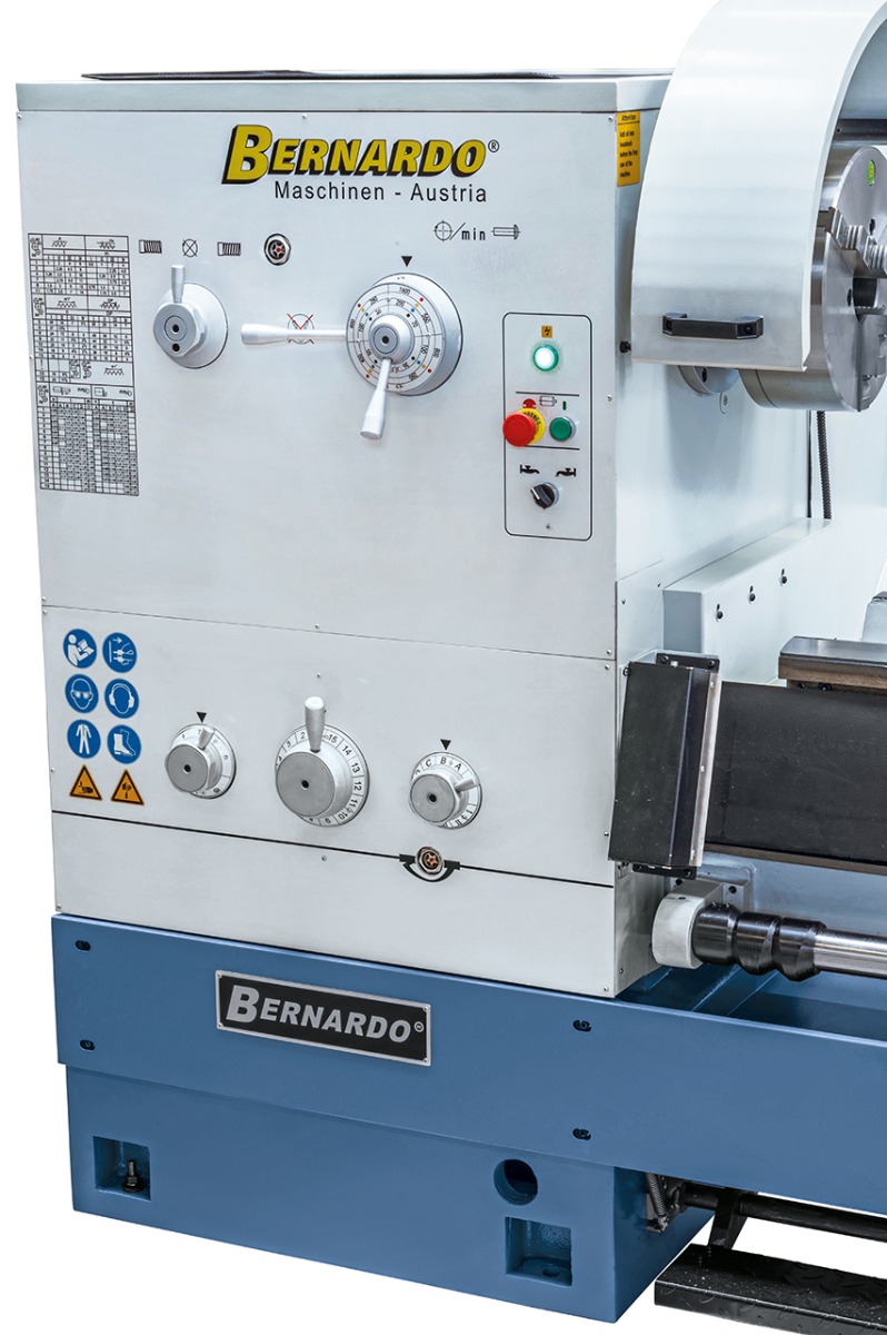 Produktionsdrehmaschine Goliath 800 x 1500 inkl. 3-Achs-Digitalanzeige *