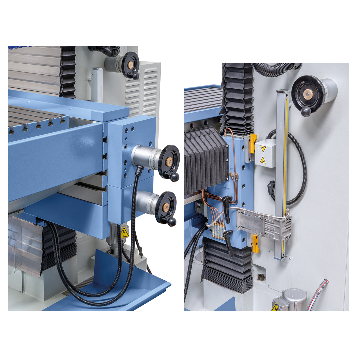 Universal-Werkzeugfräsmaschine WFM 850 Servo inkl. 3-Achs-Digitalanzeige ES-12 H **