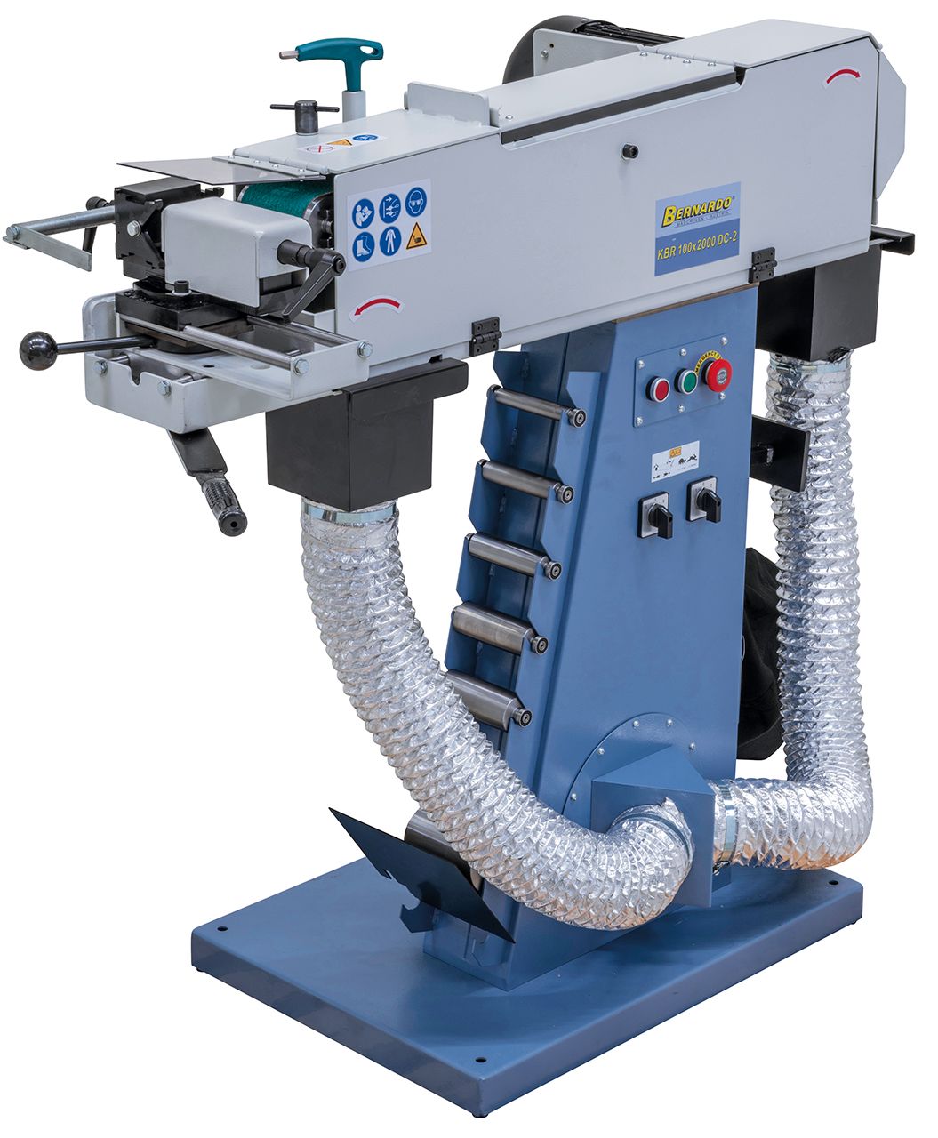 Rohr- und Profilendenschleifmaschine mit Absaugung KBR 100 x 2000 DC-2