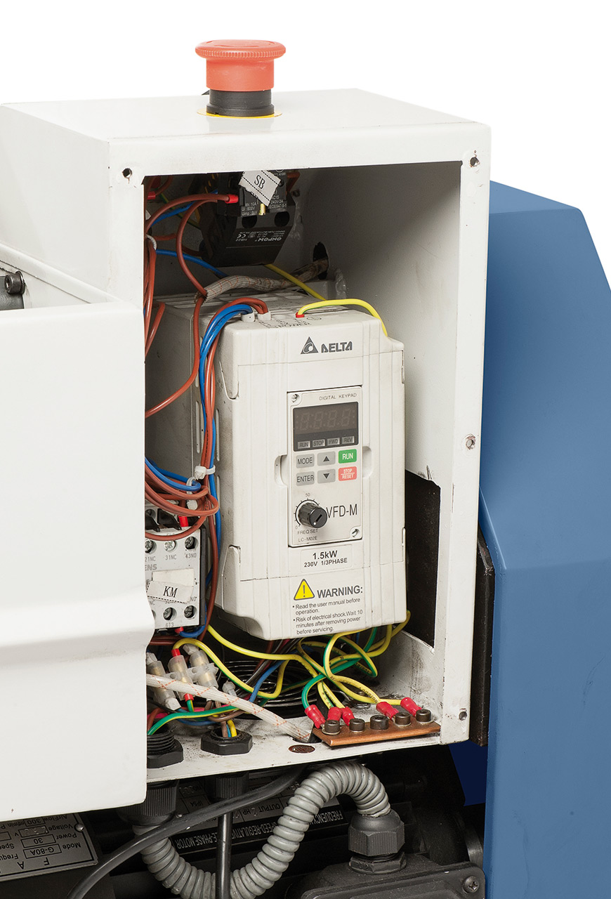 Vario-Drehmaschine Profi 700 PRO / 230 V inkl. 2-Achs-Digitalanzeige ES-12 V