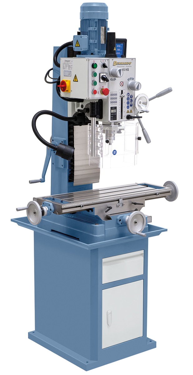Bohr- und Fräsmaschine FM 45 HS inkl. 3-Achs-Digitalanzeige ES-12 V
