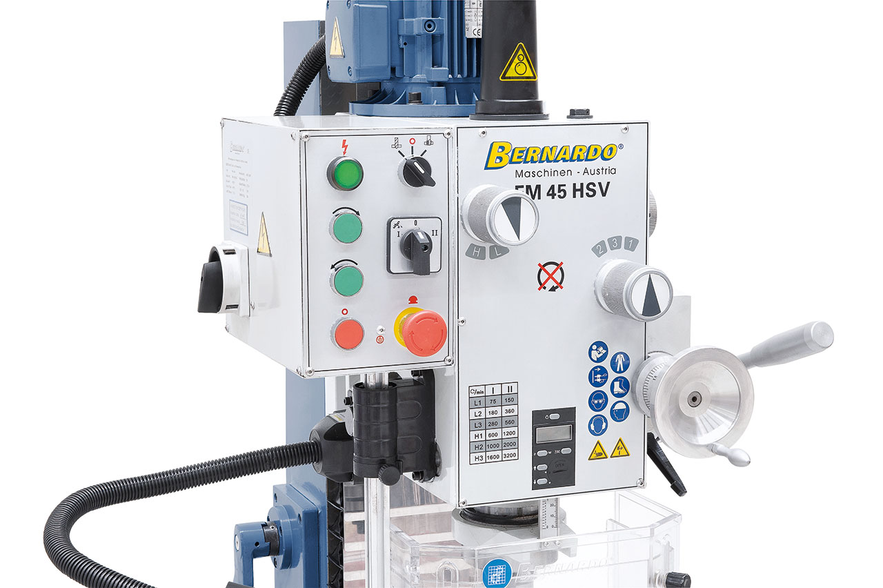 Bohr- und Fräsmaschine FM 45 HSV