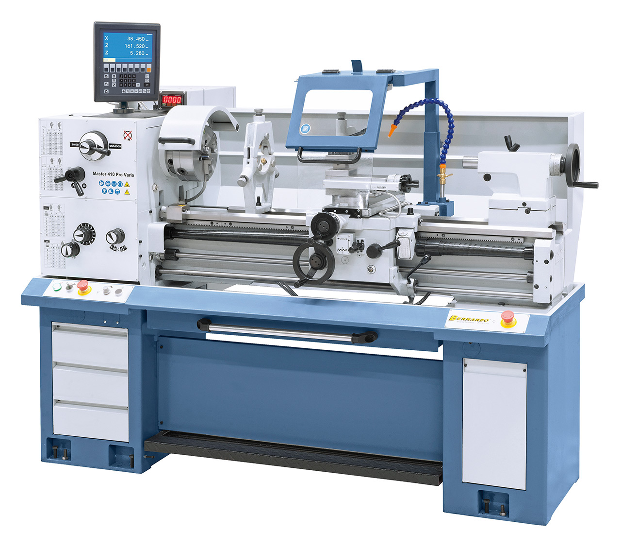 Universaldrehmaschine Master 410 Pro Vario inkl. 3-Achs-Digitalanzeige ES-12 V